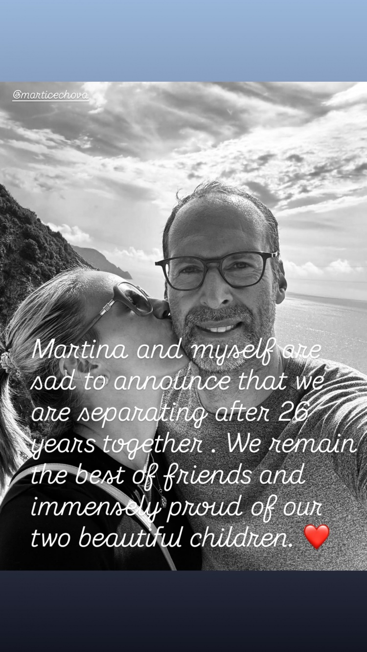 相识26年!切赫宣布与妻子离婚:我们决定分开,但仍是最好的朋友